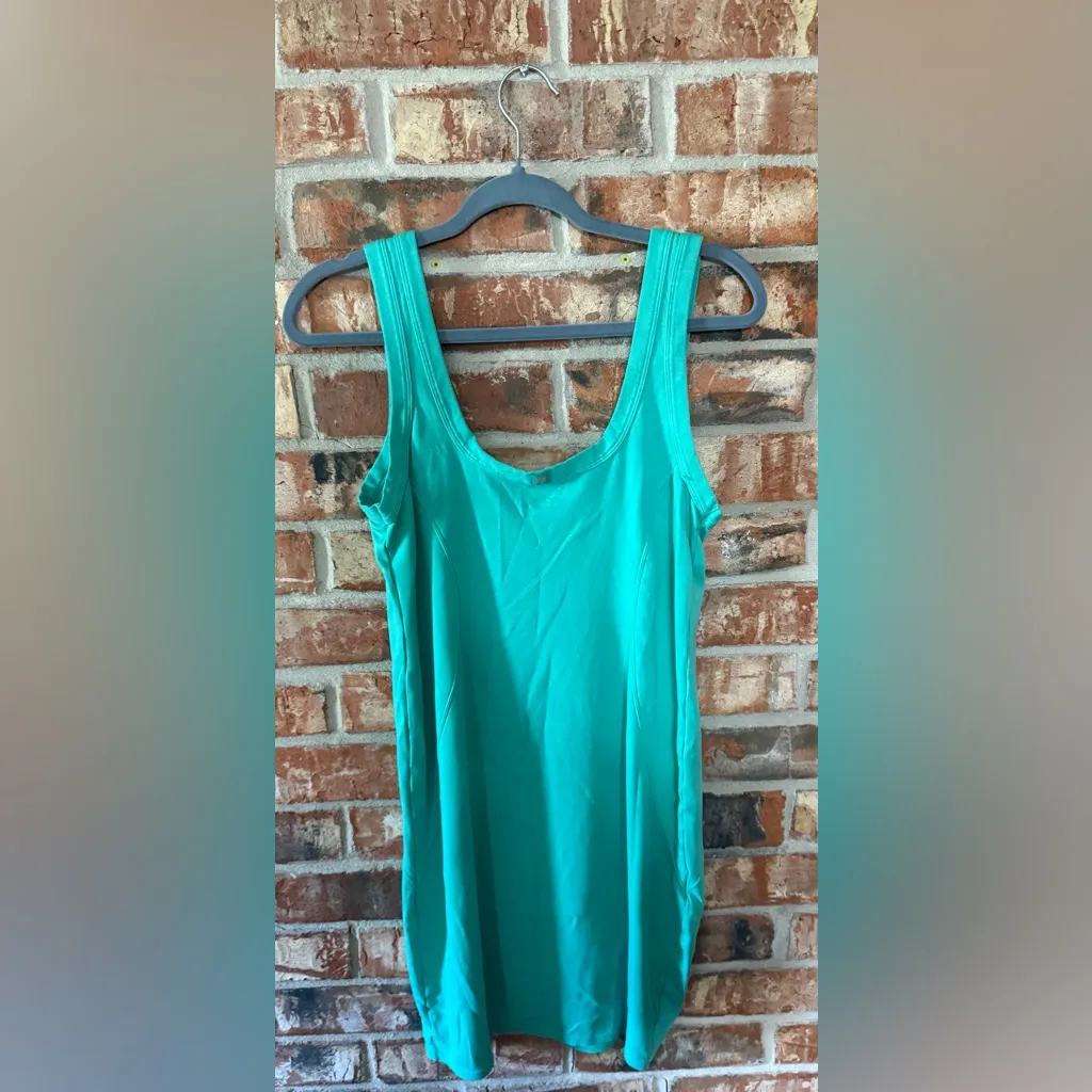 YITTY by Fabletics Body Butter Tank Dress in Green - Image 3