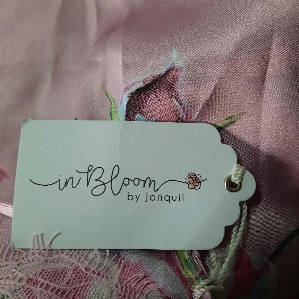 In Bloom By Jonquil Camisole Tank Top Women's Large Purple Lounge Sleepwear - Image 7