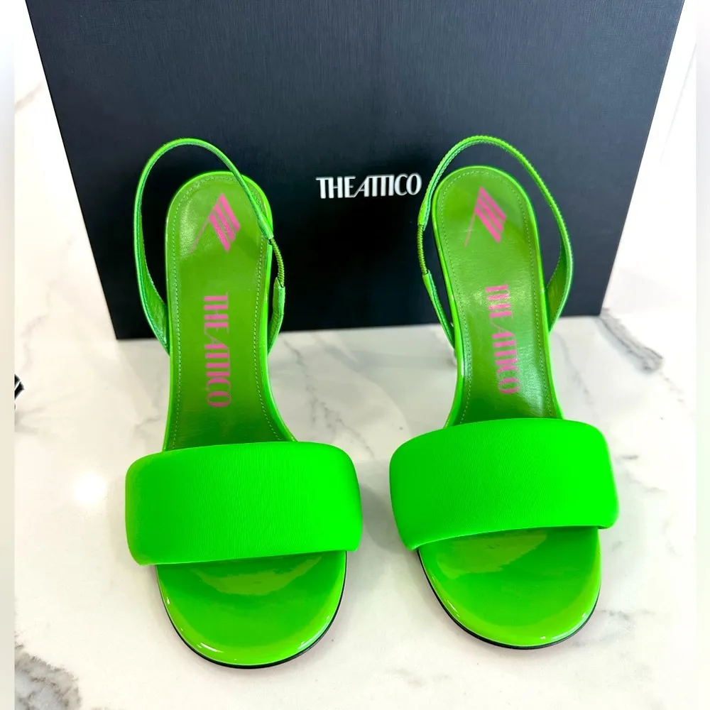 The Attico Rem Slingback Sandal Size 8 - Image 2