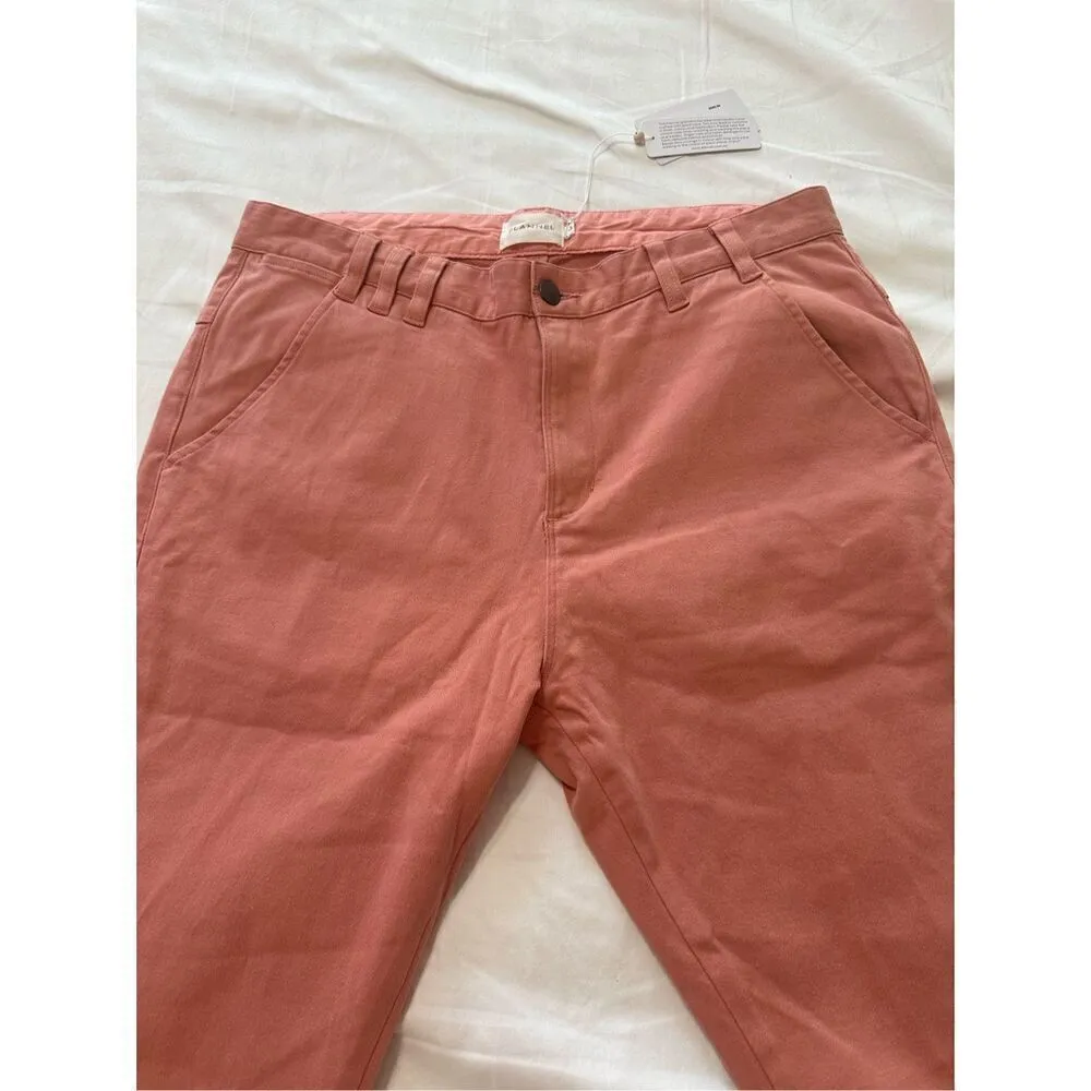 NWT Flannel Chino Pink Pants Size 3 ( or L) Size L - Image 11
