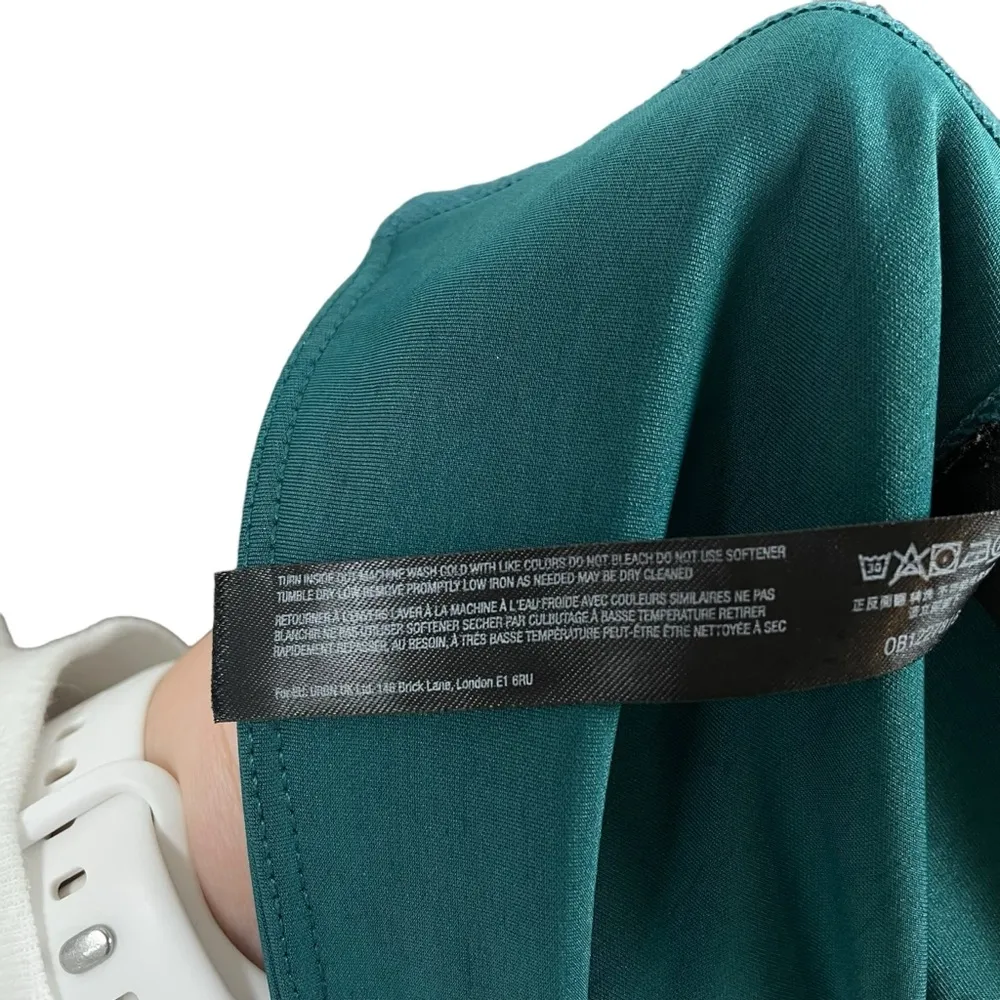 NWOT Free People Movement High Rise Zip Pocket Leggings in Teal Size S Blue - Image 8