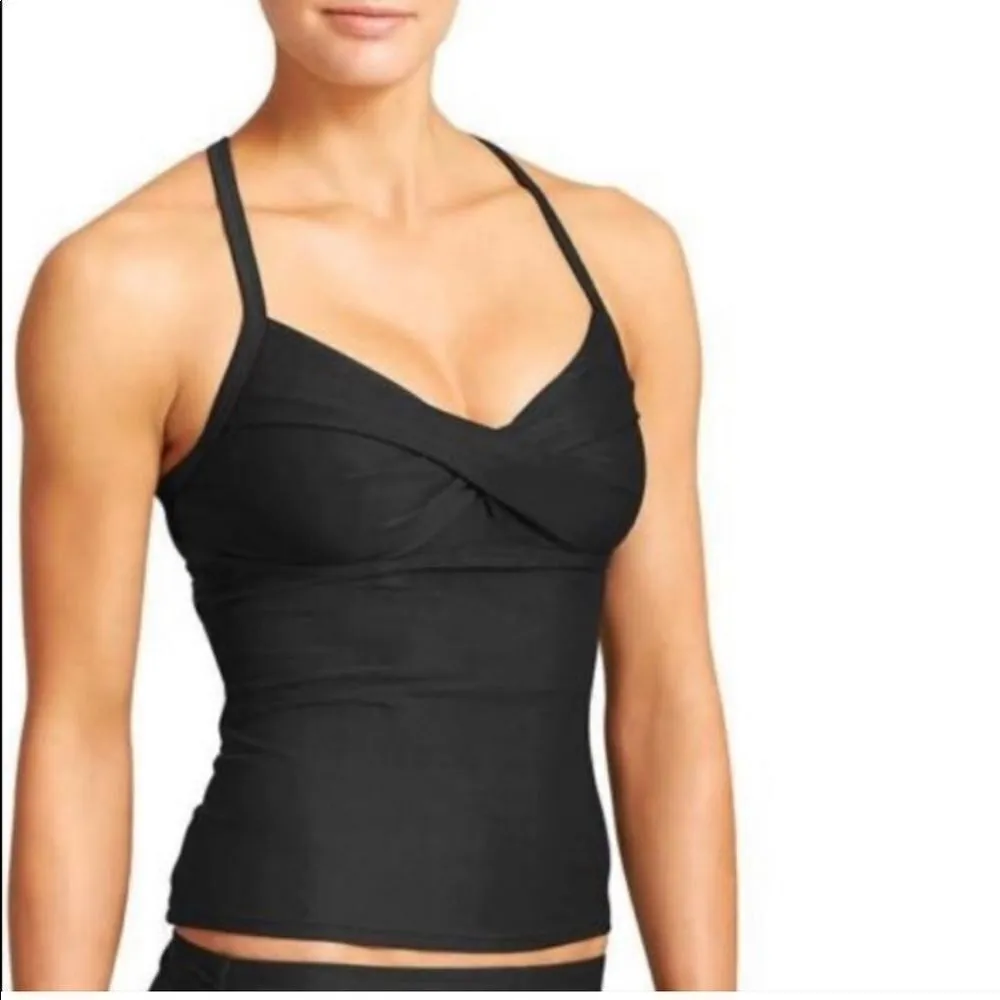 Athleta Twist Up Tankini Swim Top- Size 32D/DD - Image 2