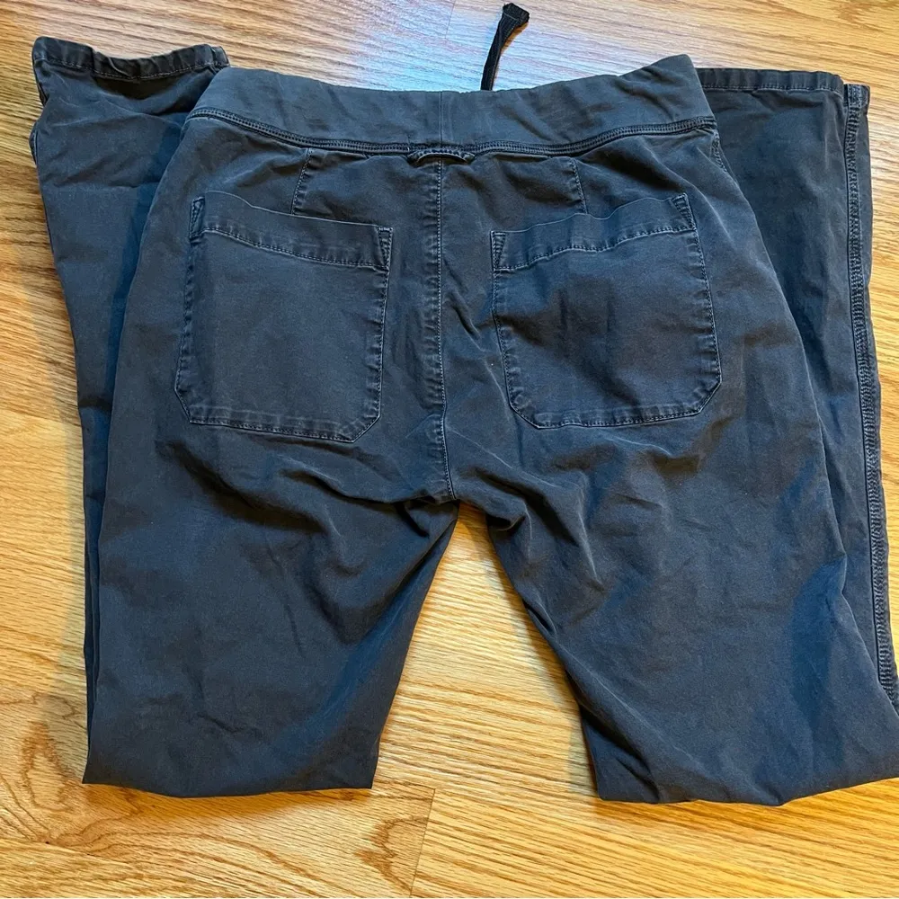 Standard James Perse faded black elastic drawstring pants size XS - Image 7