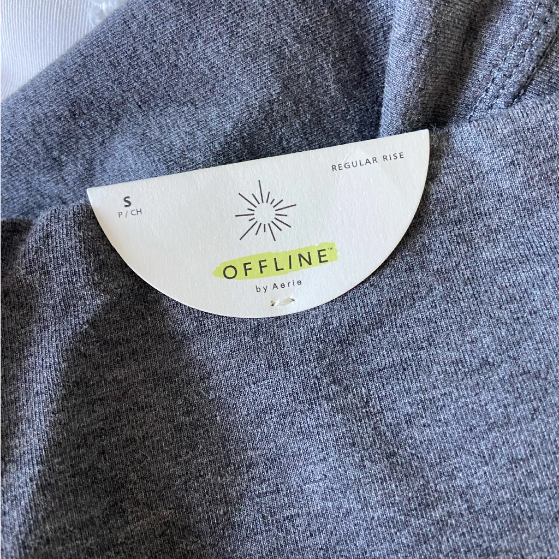 Aerie Offline OG Grey Legging Comfy Loungewear Yoga Cotton Athleisure Size S - Image 12