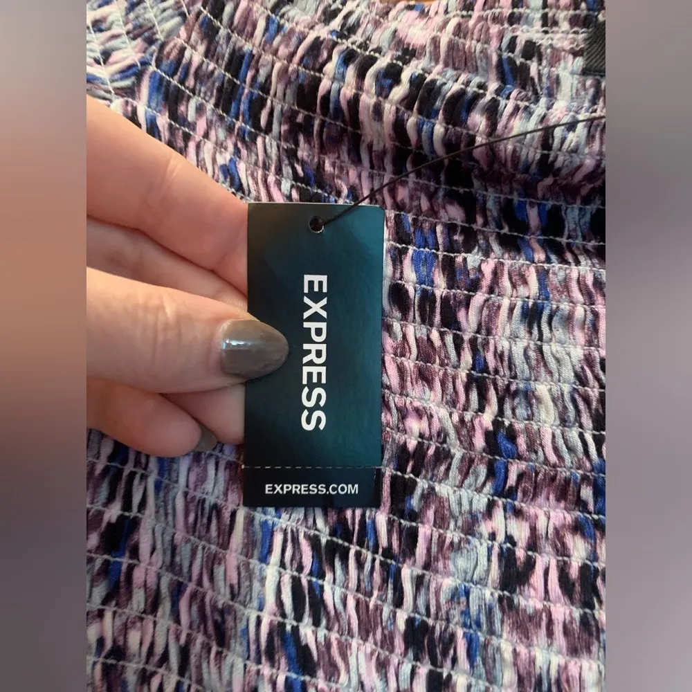 Express Double Slit Off the Shoulder Maxi Dress. NWT - Image 10