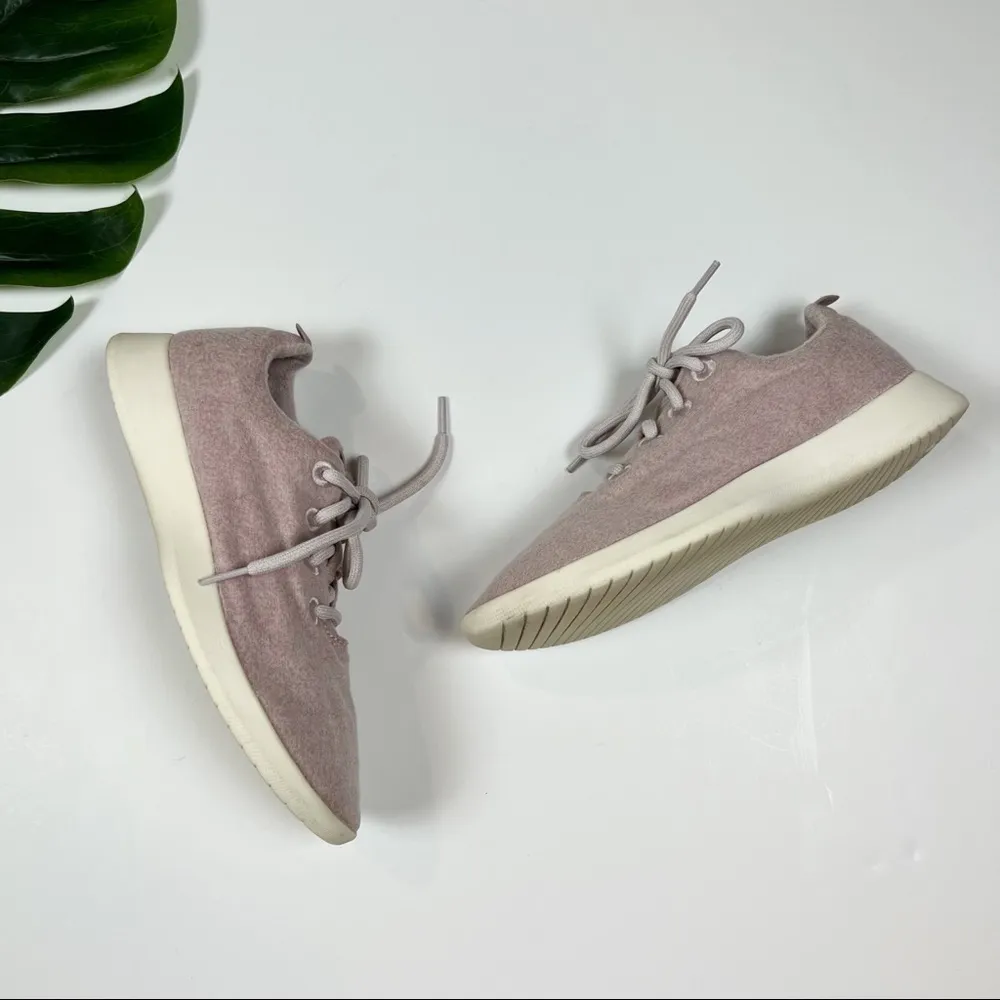 Allbirds Light Pink Tuke Dusk Wool Runners - Image 2