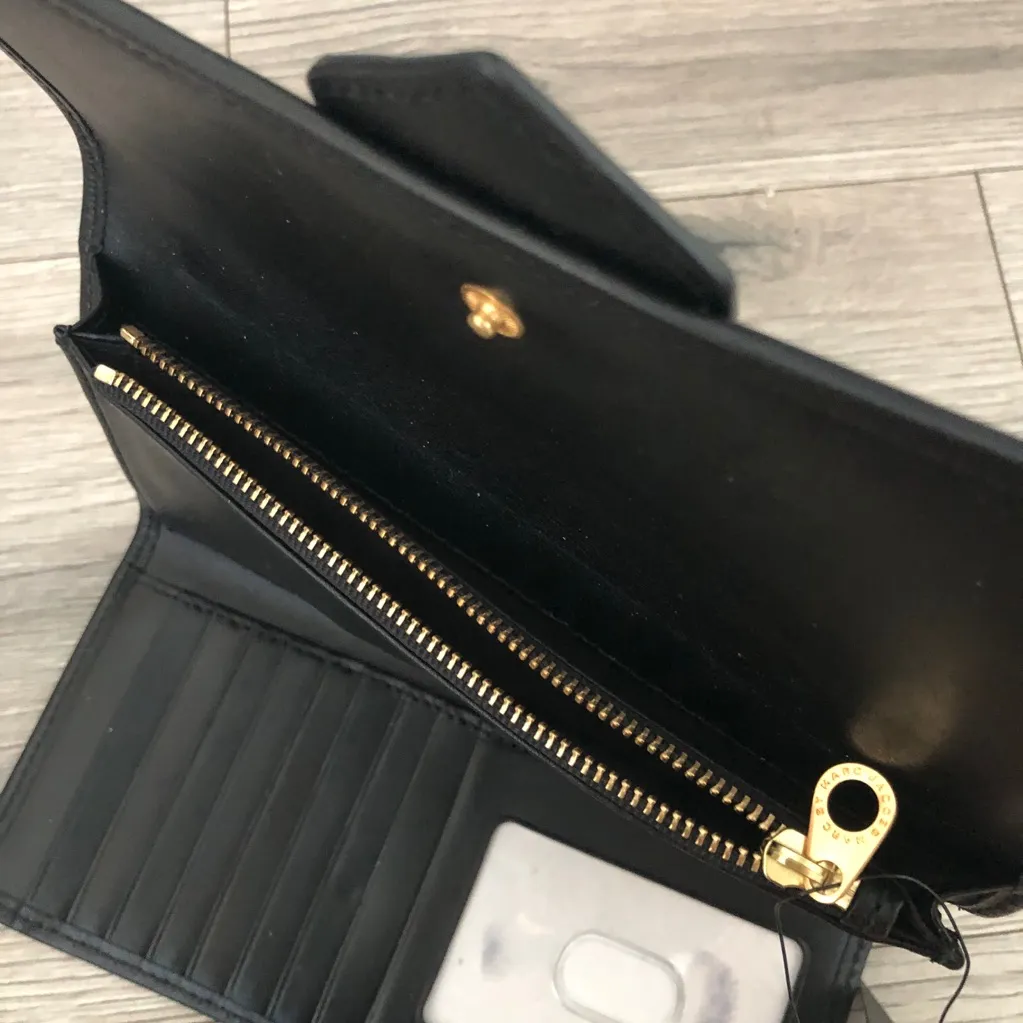 New NWT Marc by Marc Jacobs Black Geometric Wallet - Image 8