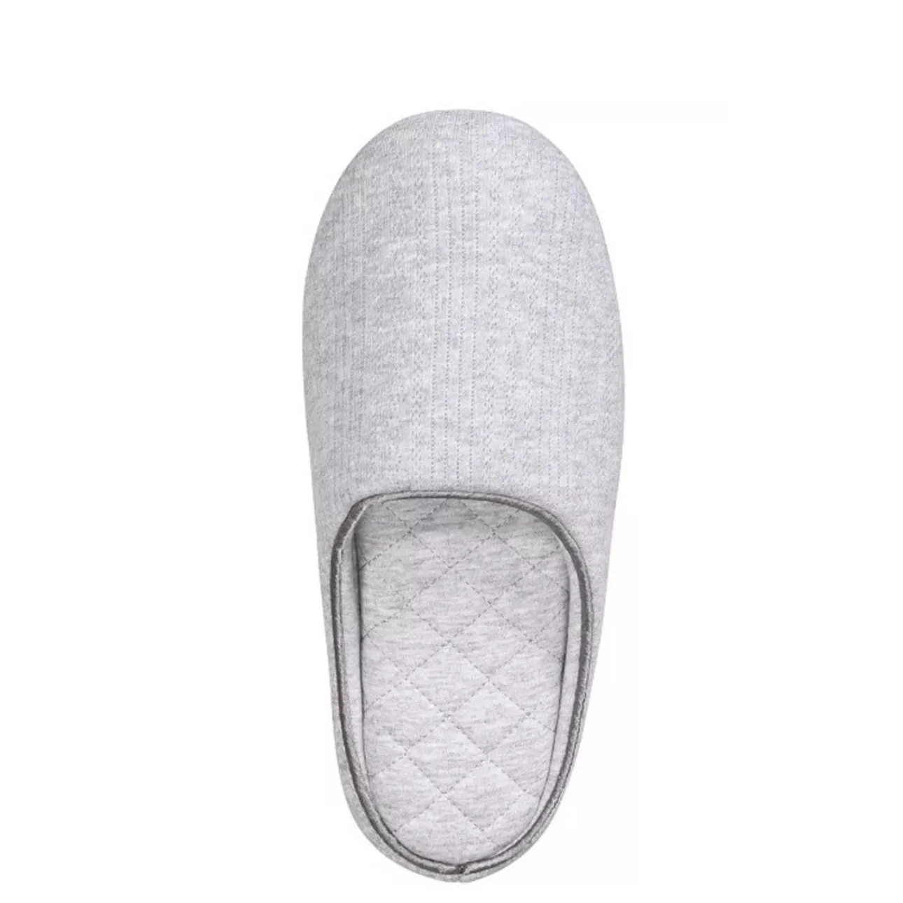Brand New Charter Club Women's Size XL 11-12 Gray Memory Foam Slippers - Image 2