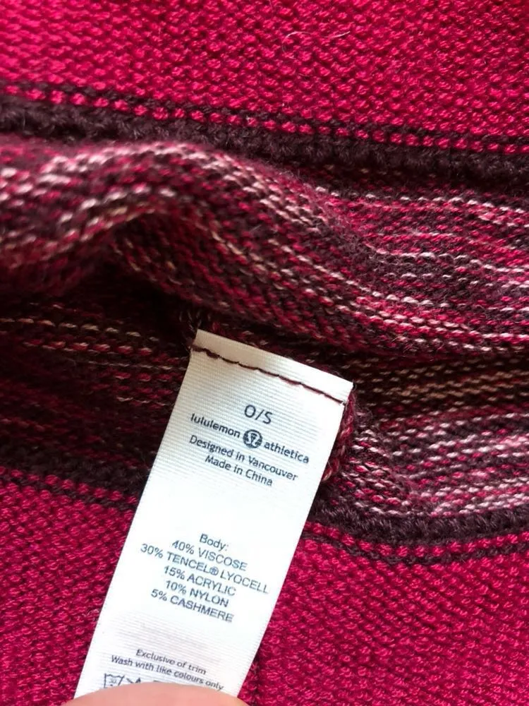 Lululemon Burgundy Toque Beanie - Image 2