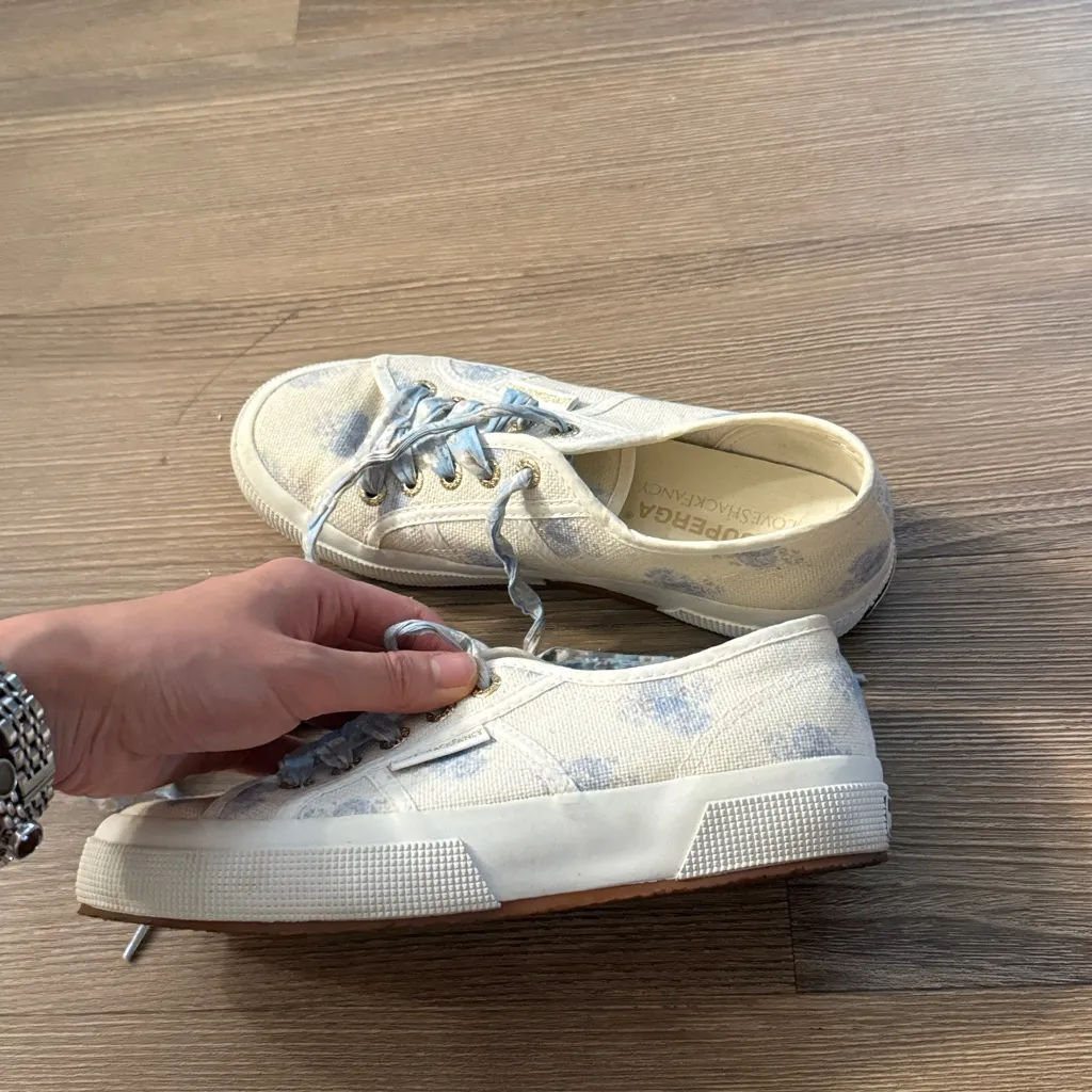 Loveshackfancy x superga low top sneakers - Image 6