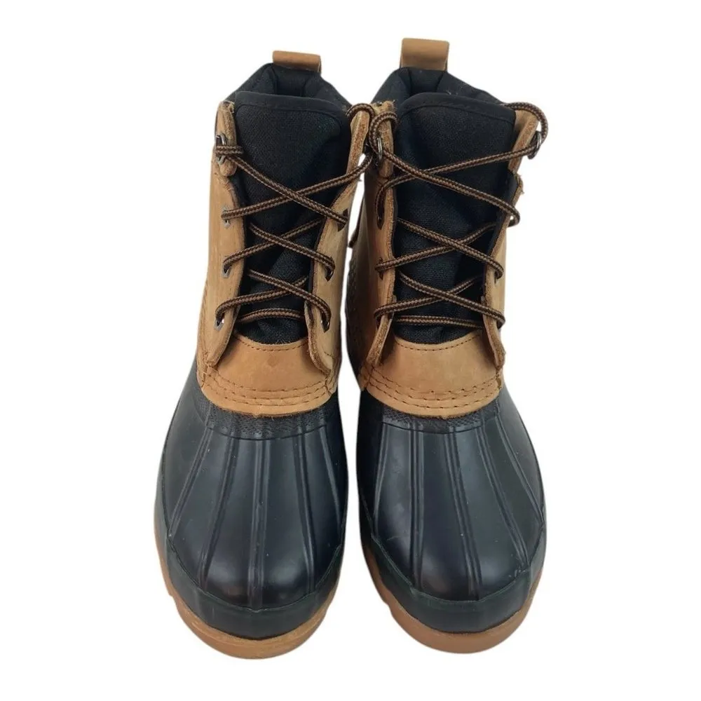 Lands’ End Duck Boots Women’s Size 6 Ankle Rain Waterproof Snow Winter Lace Up - Image 3