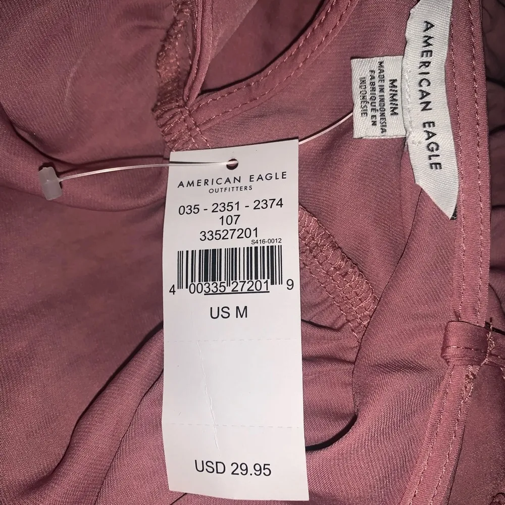 New American Eagle Outfitters Silky Cowl Neck Babydoll Top - Image 8