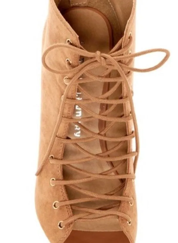 Biggest Lace Up Heel Booties - Image 2