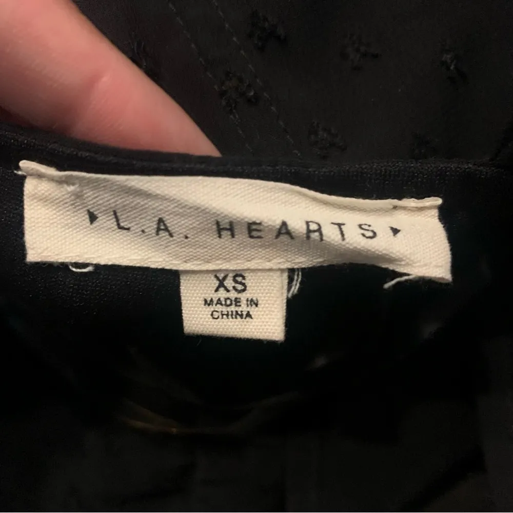 • Pacsun LA Hearts lace trim corset mini dress black xsmall - Image 7