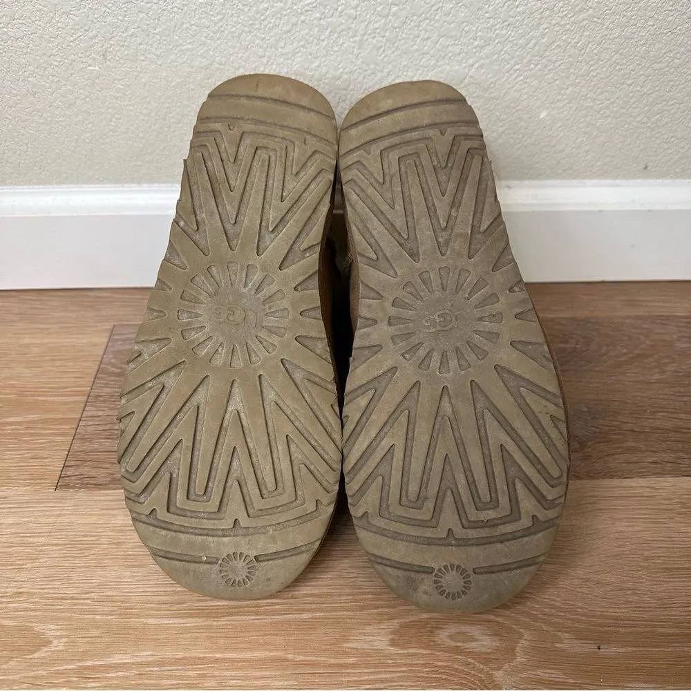 UGG Bailey Button Chestnut Brown Ankle Boots - Image 10