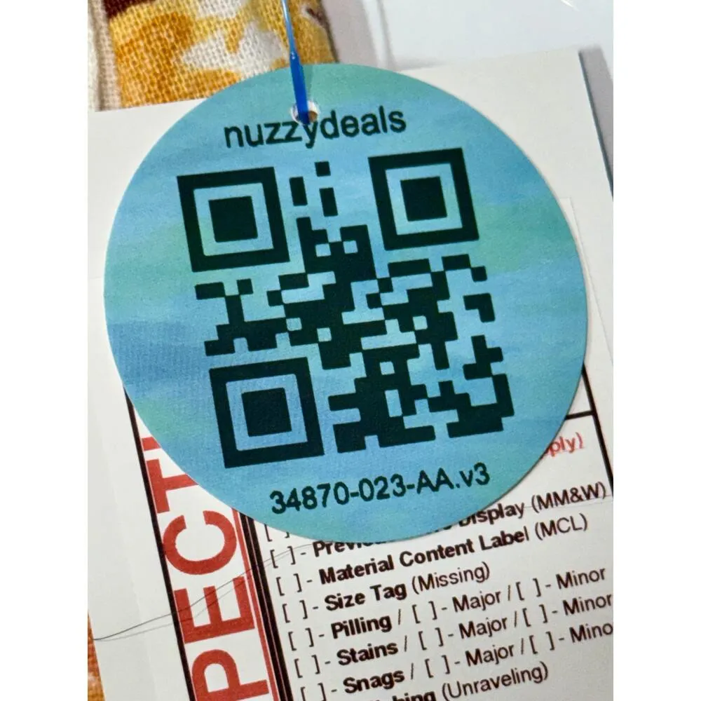 NEW Abercrombie & Fitch White Blue Floral Linen High Slit Maxi Skirt Size Small - Image 10