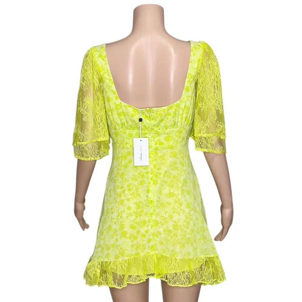 LOVERS + FRIENDS Romana Mini Dress, Hazy Floral, Small - Image 10