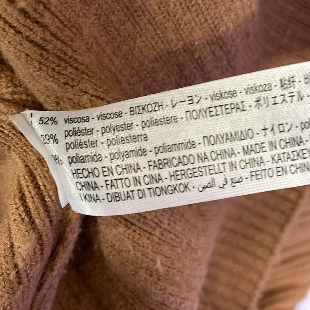 Zara Ribbed Knit Cowlneck - Image 6