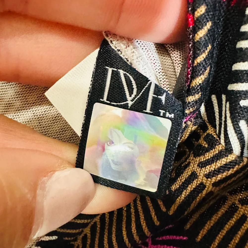 Diane von Furstenberg Kye with Sleeves wrap dress Size 8 - Image 3