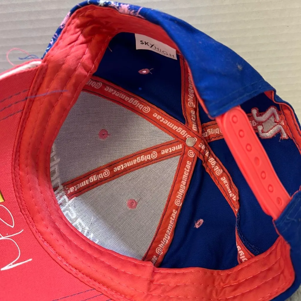 Washington Wizards NBA Blue and Pink Cherry Blossom Cap, Monte Morris - Image 7