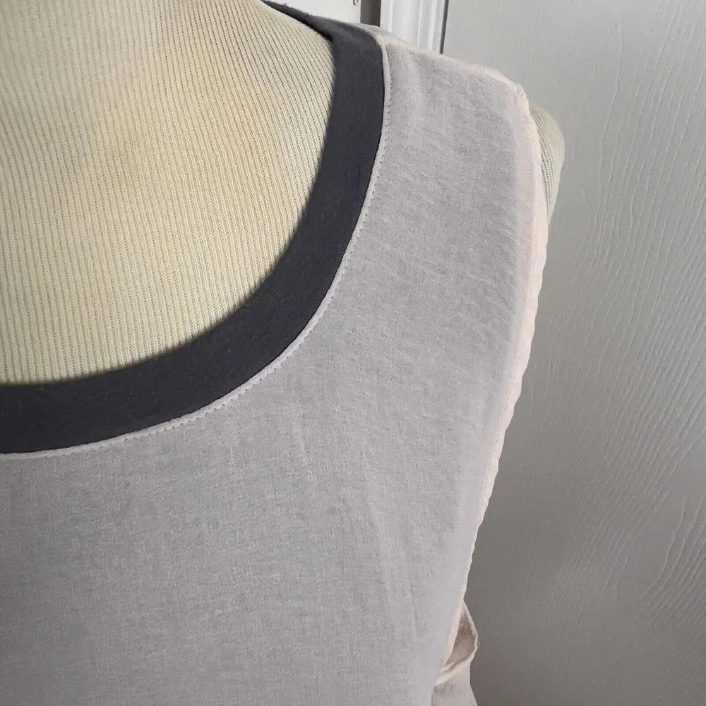 Everleigh Layered‎ Flowy Tank Top Medium Gray - Image 2