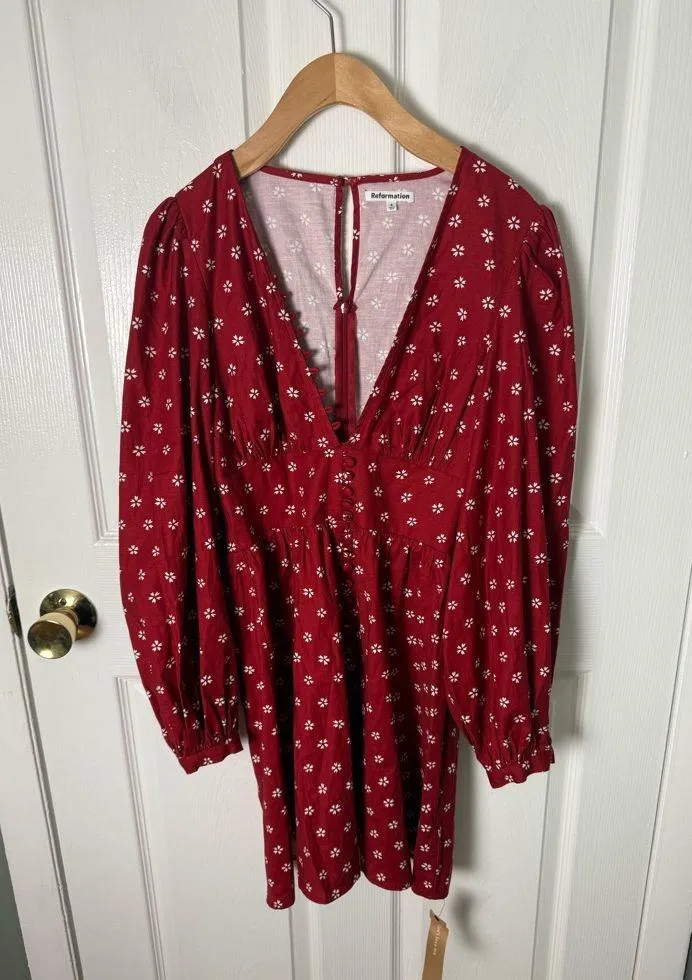 Reformation Caitie Dress 6 - Image 2