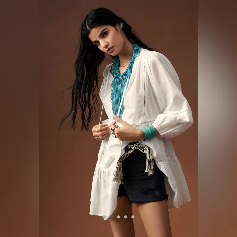 AGOLDE Parker Ultra High Rise Denim Cut Off Shorts in Oxford Black Anthropologie - Image 9