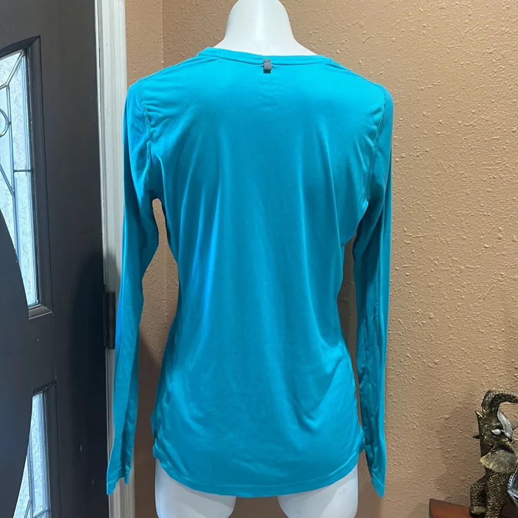 Nike teal blue long sleeve shirt - Image 6
