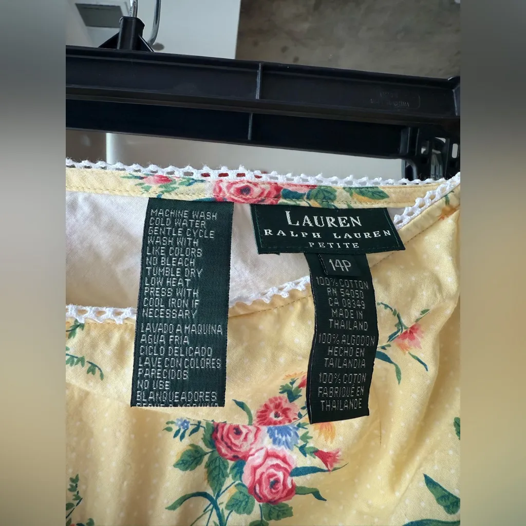 Ralph Lauren Floral Mini Skirt - Image 3