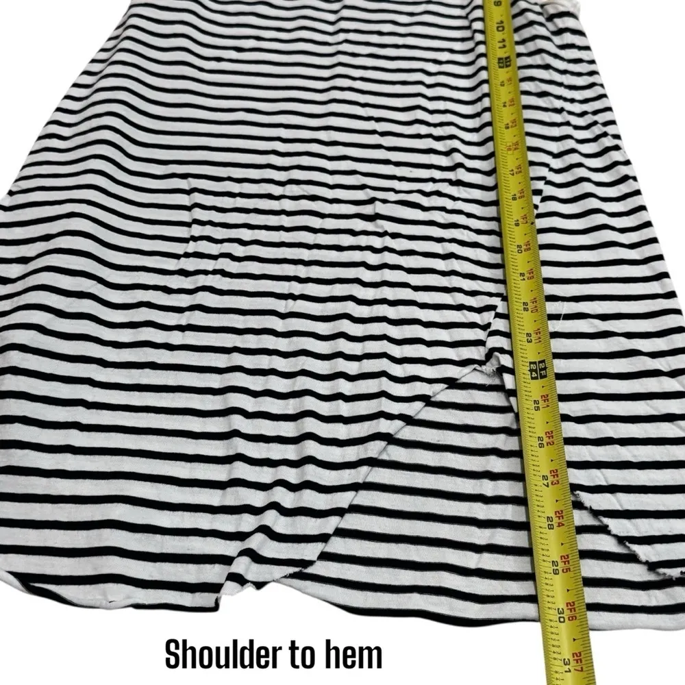 Frank & Eileen Black White Stripe Tee Lab Tank Capsule Comfort Coastal Size S - Image 11