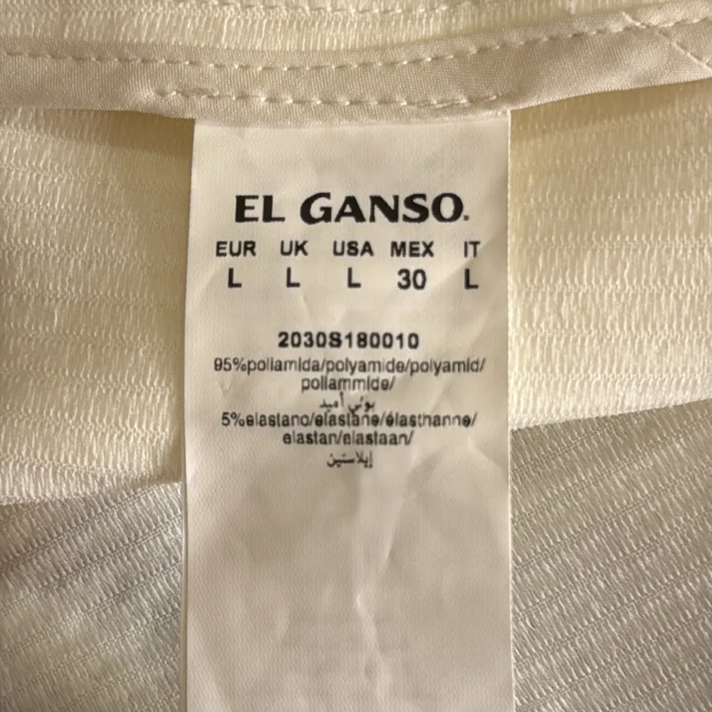 El Ganso Women's White Jacket Size L - Image 9