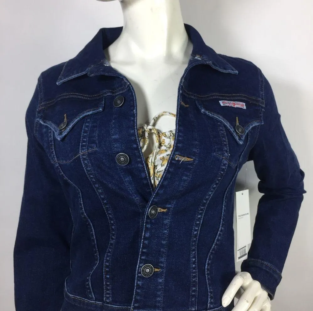 HUDSON Classic Signature Stretch Denim
Jean Jacket XS Harvest - Image 10