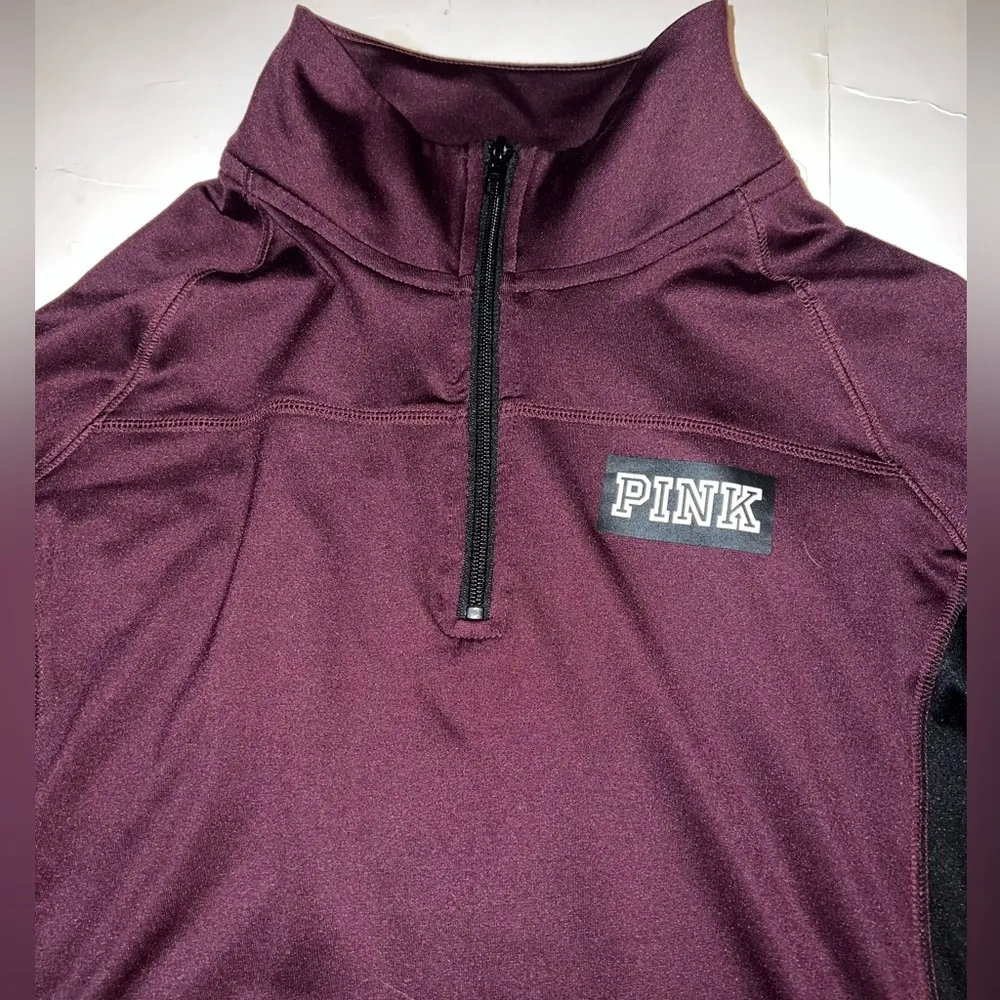 PINK Ultimate Quarter Zip Jacket Size M - Image 2