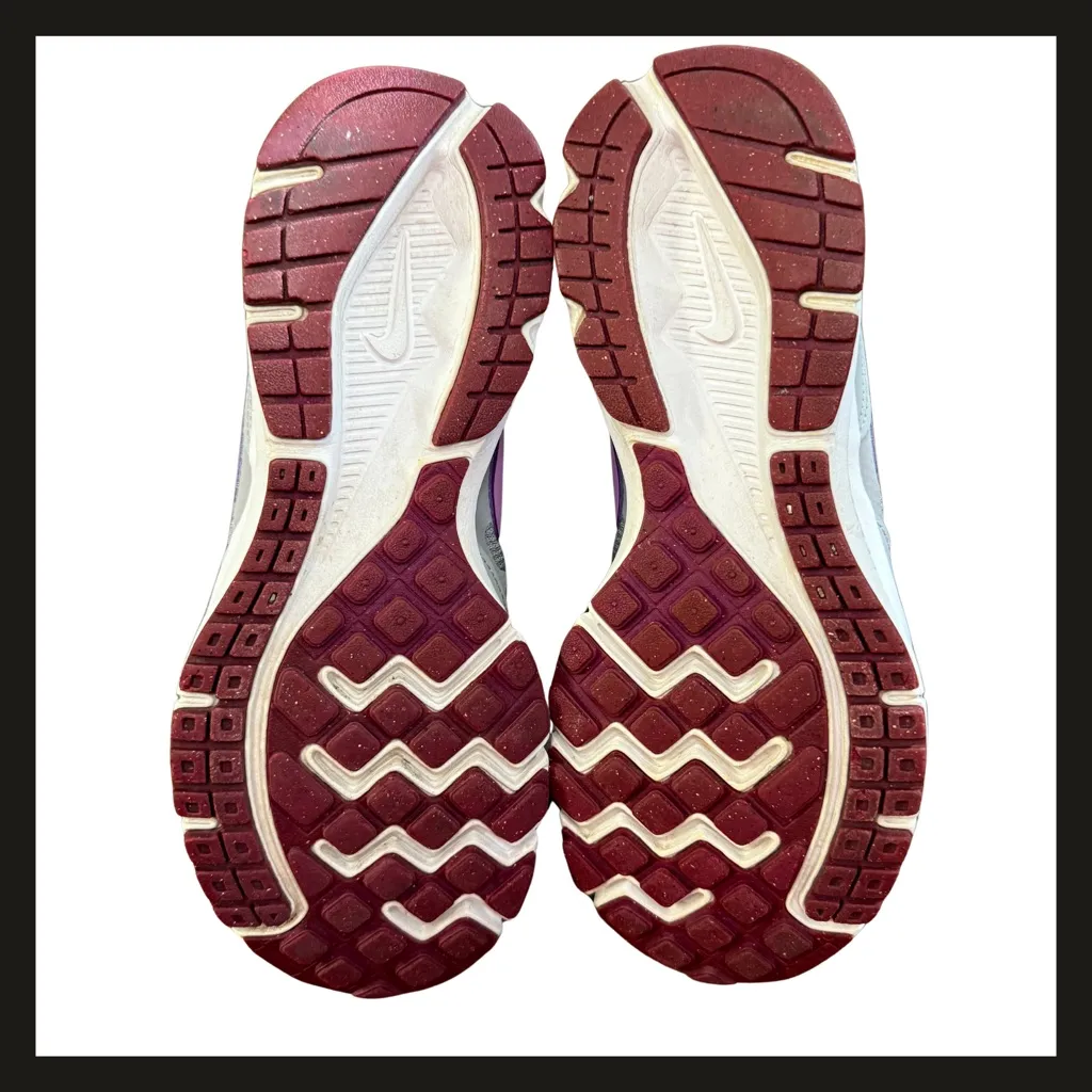 Nike Downshifter 6 Women’s Size 7 Grey Purple Running Sneakers 684765-017 EUC - Image 12