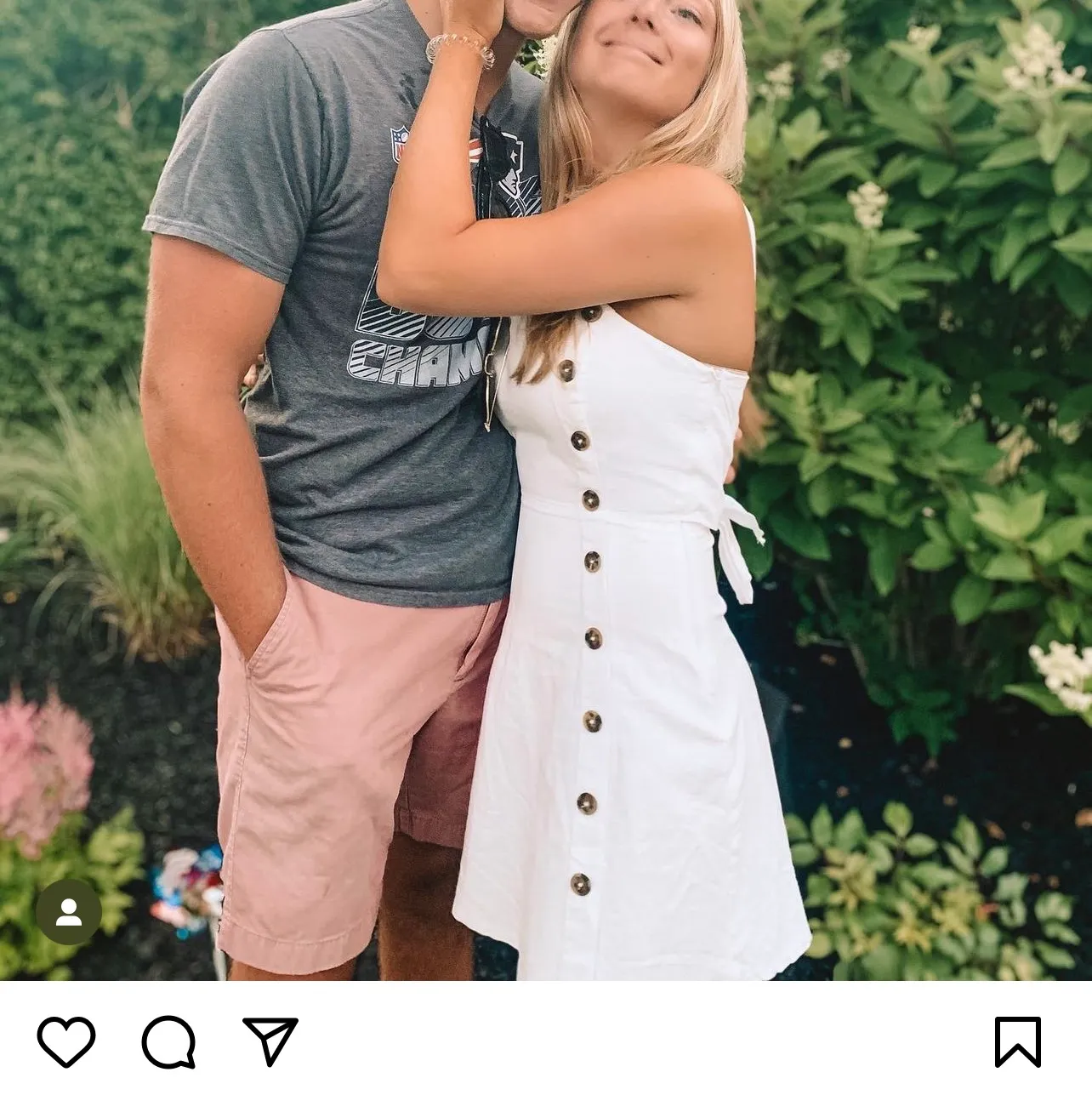 White  Linen Dress - Image 2