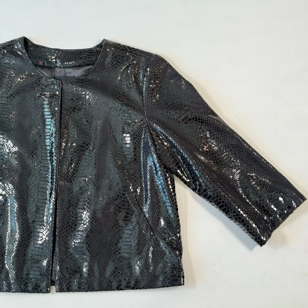 Adrienne Landau Evening Jacket in Black Size M Size M - Image 3