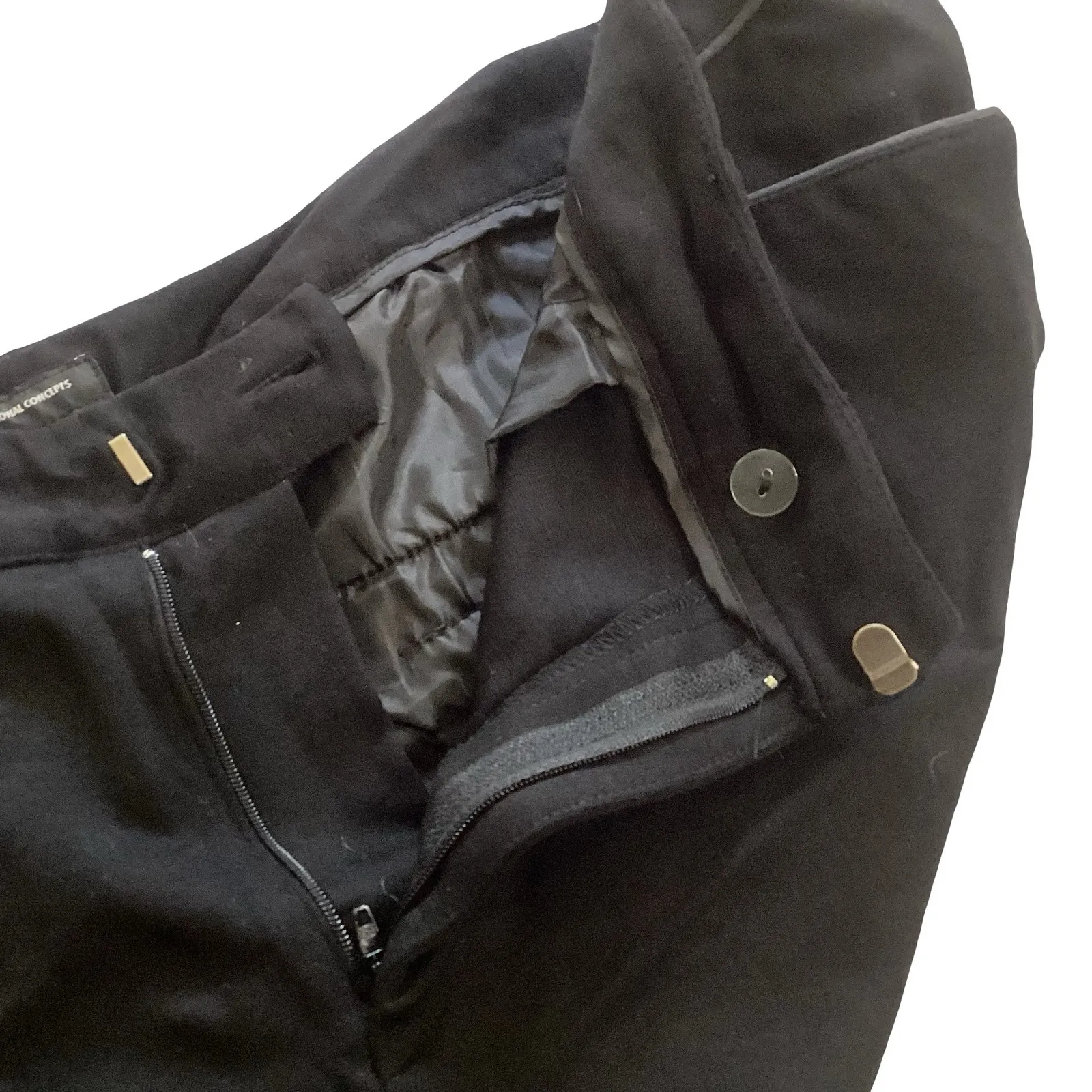 INC Skinny Dress Pant Black Size 18W - Image 6