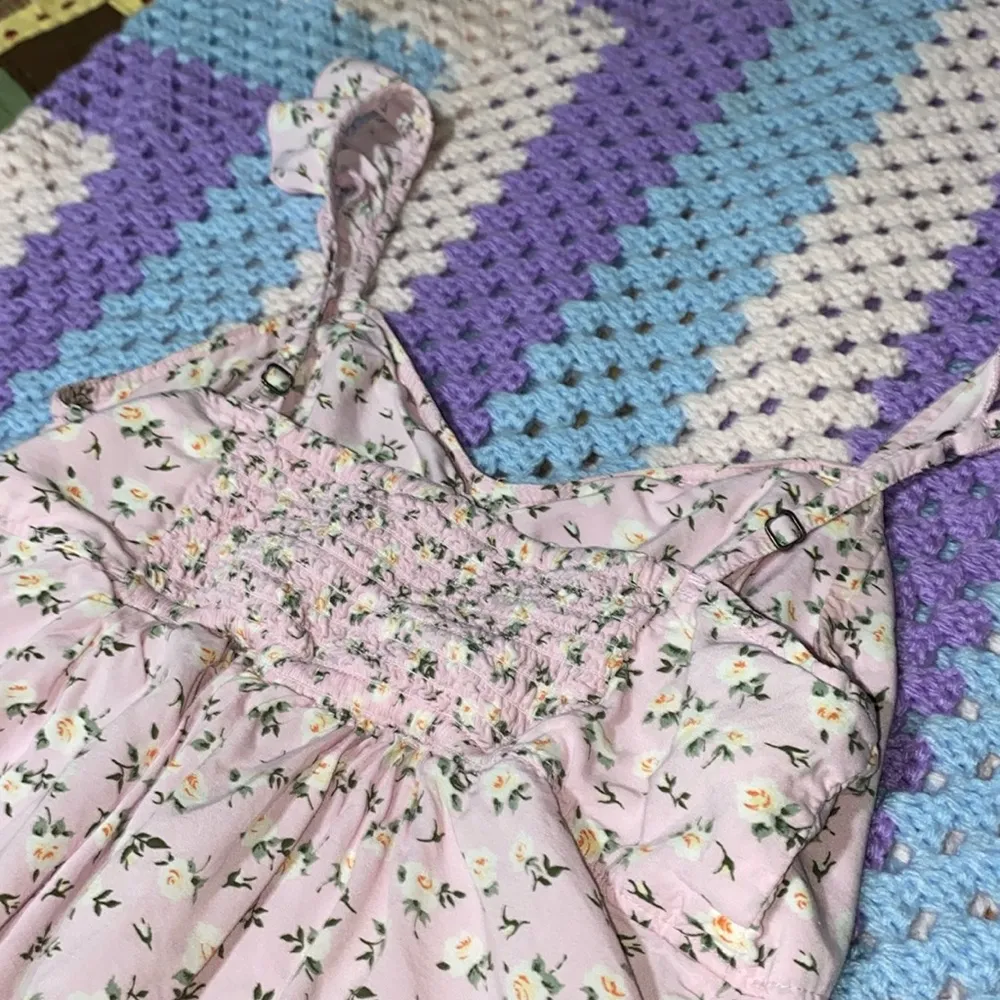 abercrombie pink floral tank - Image 5