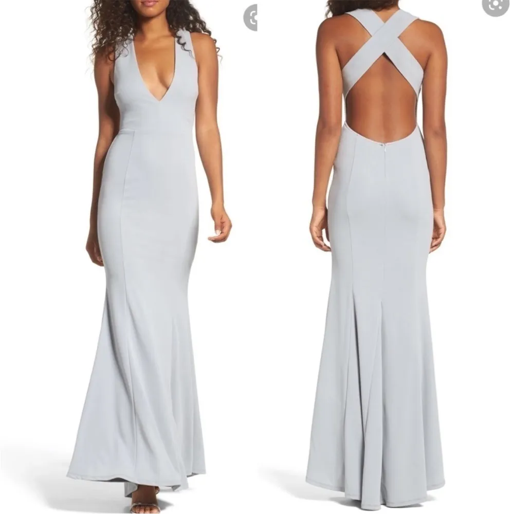 NEW Lulus Heaven and Earth Maxi Dress Back Strap - Image 4