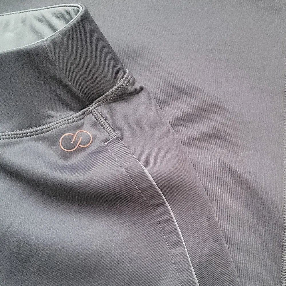 Calia by Carrie Underwood Limited Edition Gray Wide Leg Scuba Cropped Ankle Pant Size XS - Image 6