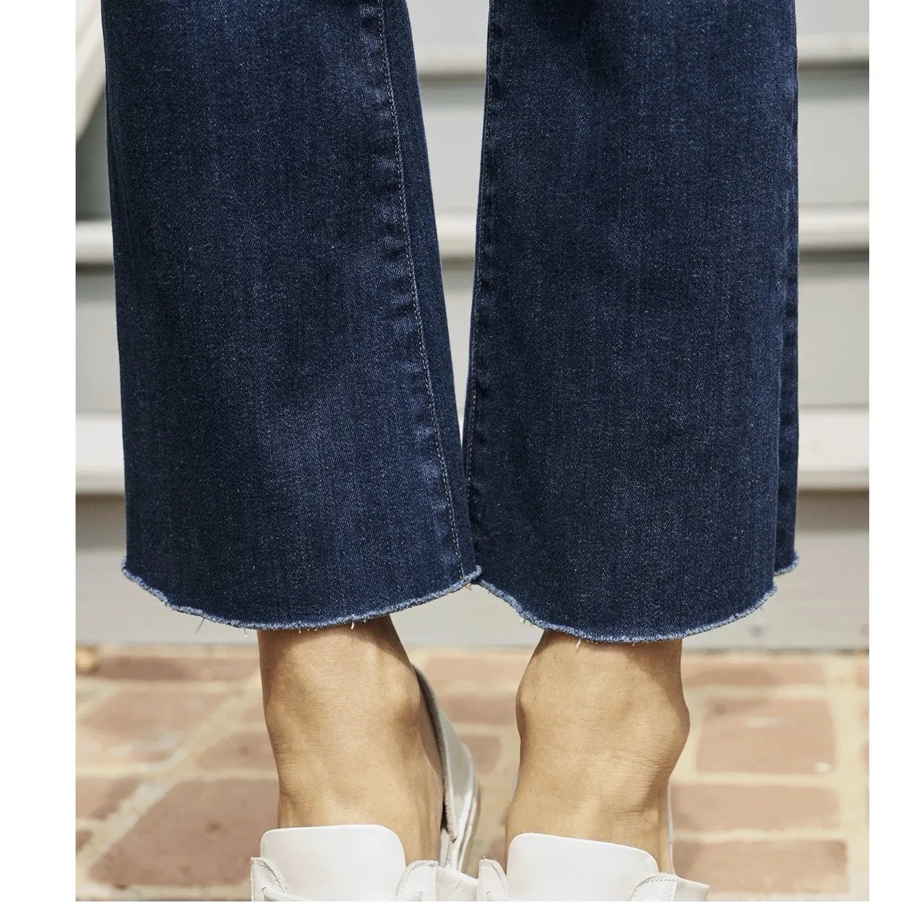 FRANK & EILEEN Killian Crop Flare Jean 2003 Wash Size 25 NEW Kick Flare Denim - Image 5