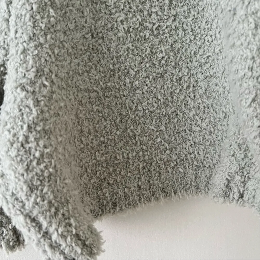 Skims Cozy Knit Unisex Shorts in Aqua Size 2X / 3X NWT - Image 3