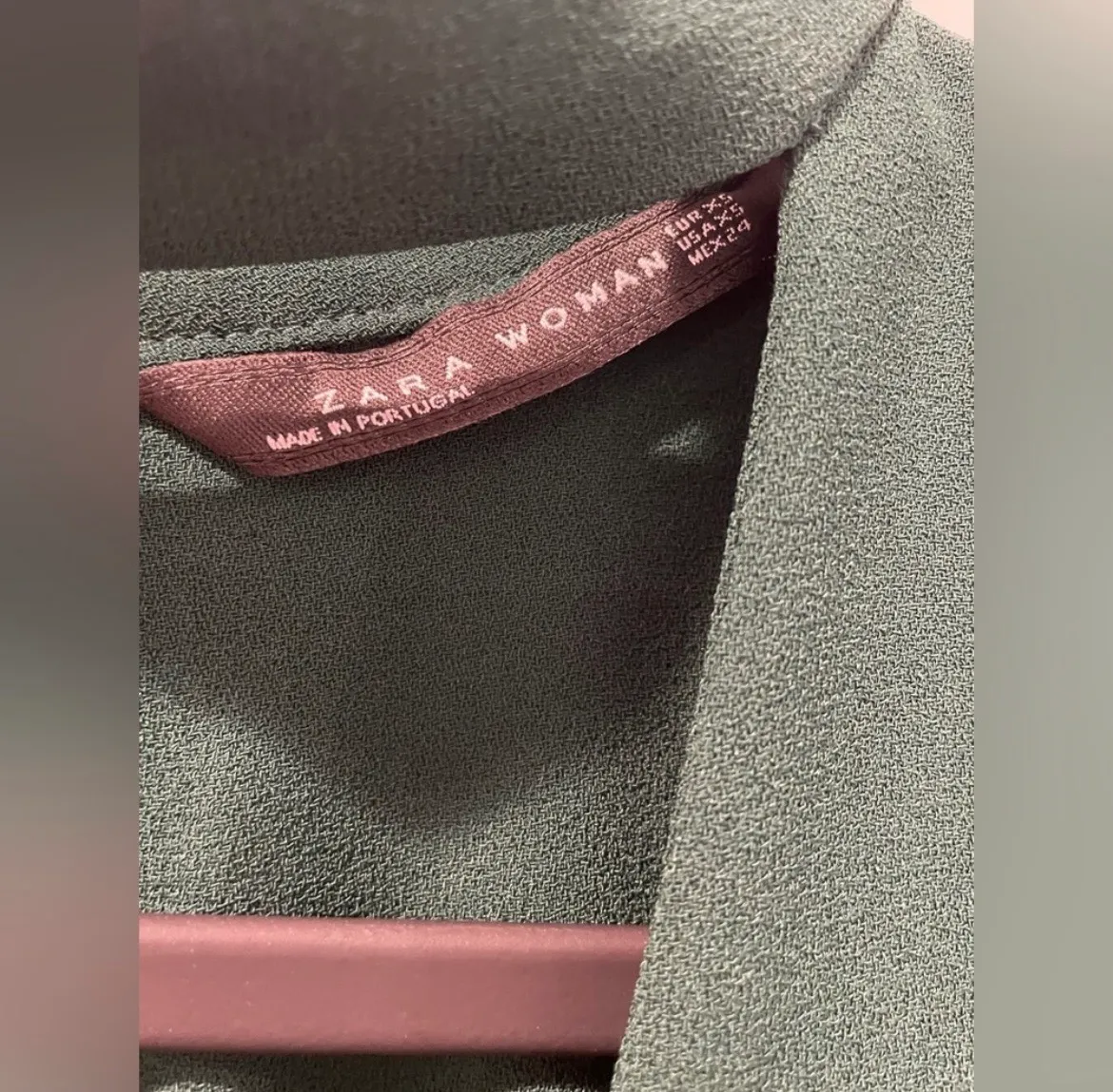 Dark Green Dress Size XS - Image 3