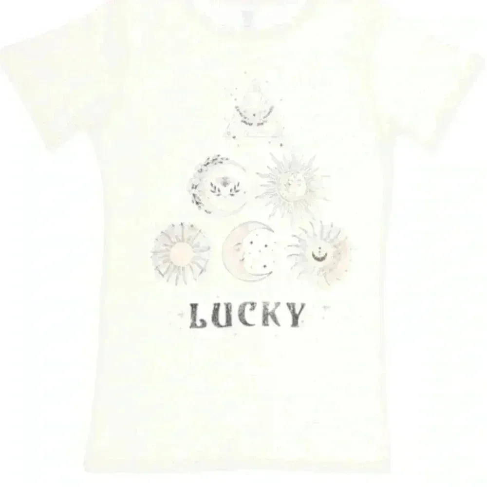 🆕Lucky Celestial Graphic Tee Ivory XL 🆕 Size undefined - Image 4