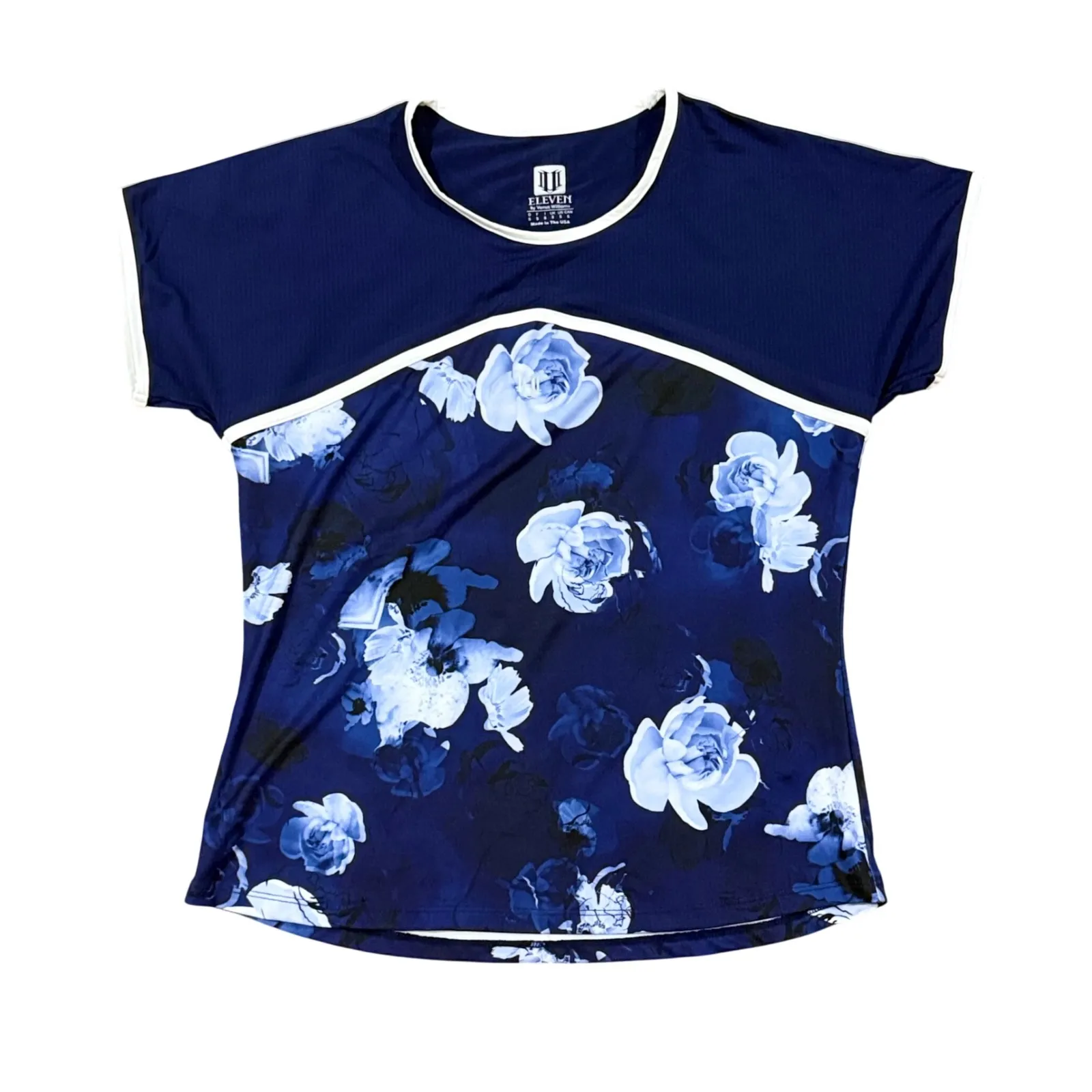 ELEVEN by Venus Williams women's S Short Sleeve Top Pickleball Golf Tennis - Image 2