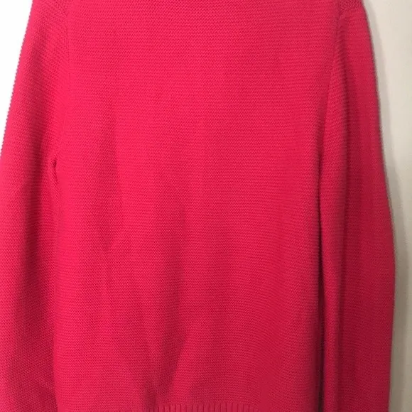 J.Crew Classic mock Turtleneck Sweater  Size Medium Cotton merino wool blend - Image 11