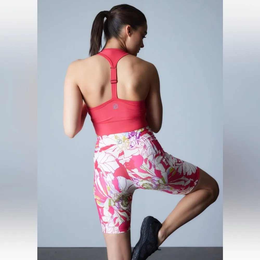 Josie by Natori Solstice Trellis Wave Sports Bra Size M - Image 2