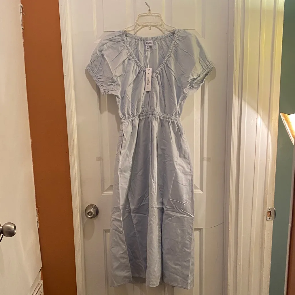 Steve Madden Sky Blue Midi Skirt - Image 3