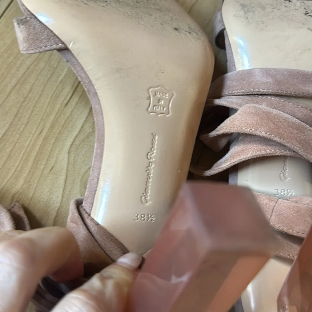 Gianvito Rossi Mauve Strappy Sandals - Image 6