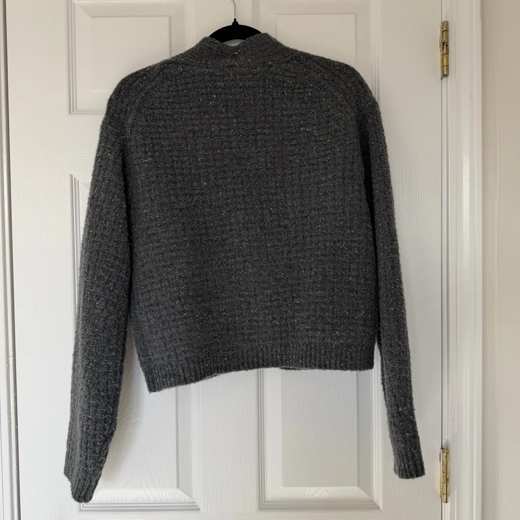 Universal Thread Gray Knit Cardigan Sweater Size Small - Image 6